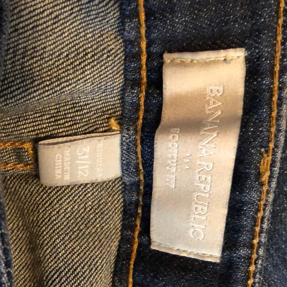 Banana Republic Boot Cut 31/12 Blue Jeans